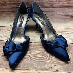 Navy Blue Dressy Pump